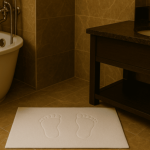 Otel Ayak Havlusu Ayak İzli 50x70 - 250gr
