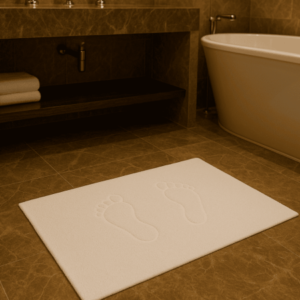 Otel Ayak Havlusu Ayak İzli 50x70 - 180gr